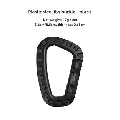 1-5 Pieces of Key Chain Outdoor Backpack Hiking Hook, Camping Hiking Bag Buckle, Outdoor Hiking Backpack Buckle, Key D Buckle